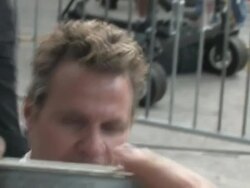 Martin Kove at The Karate Kid Premiere in Westwood at the Celebrity Sightings in Los Angeles at Los Angeles CA. (Footage by WireImage Video/GettyImages) Stock Footage