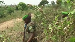 Rwandan peacekeepers in tense patrol north of the capital Instructional Video