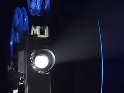 Projector super 8 Stock Footage