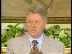 US - CLINTON COMMENTS ON ACCIDENT IN IRAQ News Clip