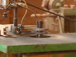 Cutting lumber Stock Footage