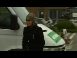 Kerry Katona arrival at Sky News centre News Clip