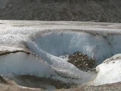 Glacial River Stock Footage