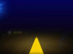 Night Road PAL Stock Footage
