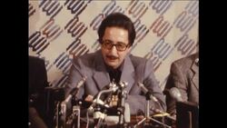 UNUSED 30 4 81 BANISADR HOLDS PRESS CONFERENCE Instructional Video