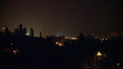 CLEAN: Thunderstorms and rain in Warsaw, hours bef News Clip