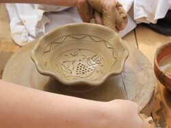 Potters Wheel Stock Footage