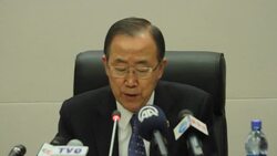 CLEAN : UN chief backs regional African force to fight Boko Haram News Clip
