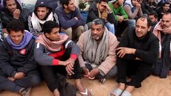 CLEAN : Dozens of illegal migrants deported in Libya News Clip