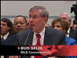 Baseball commissioner Bud Selig and union leader Donald Fehr are going to Capitol Hill today, three years after a theatrical hearing where both men were chastised for what lawmakers called a lax steroids policy.  The AP's Jerry Bodlander reports. News Clip