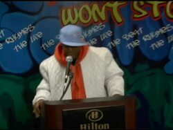 Launch of 'Hip-Hop Wont Stop The Beat, the Rhymes, The Life Collection Initiative' for the Smithsonian Institution Stock Footage