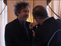 Tim Burton becomes officer in France''s National Order of Arts and Letters News Clip
