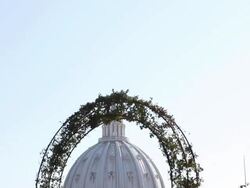 ATMOSPHERE - Vatican City General Views on February 19, 2013 in Vatican City, Vatican. (Footage by Getty Images) Stock Footage