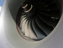 Boeing and Airbus Unveiling New Orders At Dubai Airshow Stock Footage