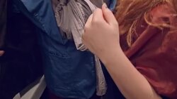 Image Sequence. OUTSIDER IN.Young Couple, Rule Breakers, Dress Up In Tight Space. Stock Footage