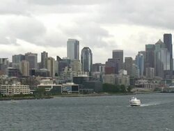 Seattle, Washington Skyline Stock Footage
