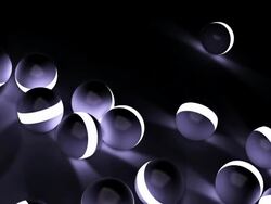 Neon ball Stock Footage