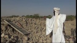 Man returns to visit ancestors' graves after cemetery damaged by Islamists News Clip