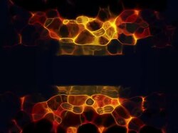 Loop fire background with copyspace Stock Footage