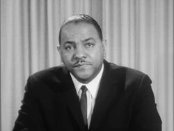 Carl T. Rowan, Director of United States Information Agency Stock Footage