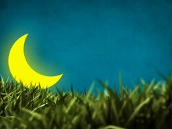 Cartoon Moon Stock Footage