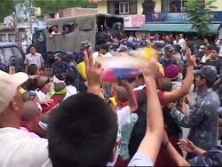 Police arrest scores of pro-Tibet protesters near Chinese embassy News Clip