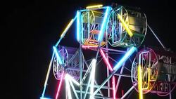 Ferris wheel 4K Stock Footage