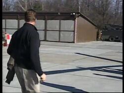 Collateral Damage star visits army base News Clip