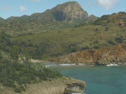 Tropical Ocean Shoreline Stock Footage