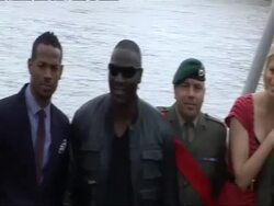 G.I. Joe: Rise of the Cobra Photocall Stock Footage