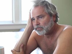 Troubling thoughts. Stock Footage