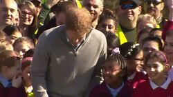Prince Harry At Epping Forest Conservation Project News Clip