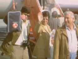 Trident Two British Airways Stock Footage