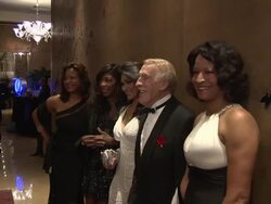 Bruce Forsyth at The Mayfair Hotel on May 13, 2014 in London, England. Stock Footage