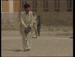 US soldiers teach Afghan children their national game News Clip