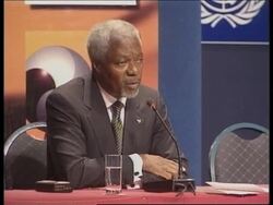 Annan on Christmas Island standoff News Clip