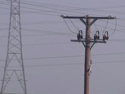 Pylons and Electricity Lines News Clip