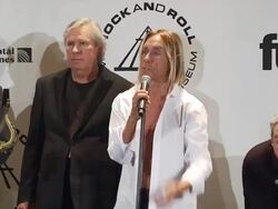 25th Annual Rock And Roll Hall Of Fame Induction Ceremony - Press Room Stock Footage