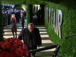 Quincy Jones at The 2013 Vanity Fair Oscar Party Stock Footage