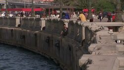 Coastline & Port In Tripoli News Clip