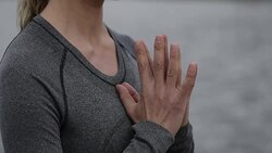 Meditation and Yoga concepts Stock Footage