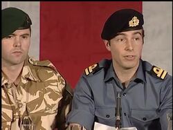 A captured sailor said Friday that a seized British Royal Navy crew was in Iraqi waters when detained by Iran's Revolutionary Guard News Clip