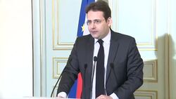 CLEAN : Two held over attack plot days before French election News Clip