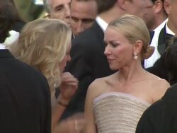 Valerie Plame (L) and Naomi Watts at the Fair Game Premiere at Cannes . (Footage by WireImage Video/GettyImages) Stock Footage