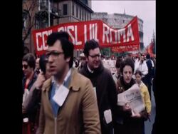 SYND 1 5 78 MAY DAY RALLY IN ROME, ITALY News Clip