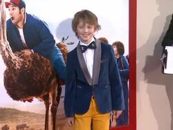 Kyle Red Silverstein at the "Blended" Los Angeles Premiere Stock Footage
