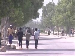 WRAP Islamic militants withdraw from Kismayo, PM intv, Ethiopian troops enter Kismayo News Clip