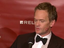 INTERVIEW - Neil Patrick Harris - Neil Patrick Harris named Harvard Universitys Hasty Pudding Theatricals Man of the Year Stock Footage