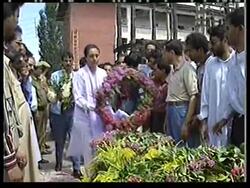 KASHMIR: MEMORIAL SERVICE FOR MURDERED JOURNALIST News Clip