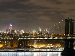 Clouds crossing midtown Stock Footage